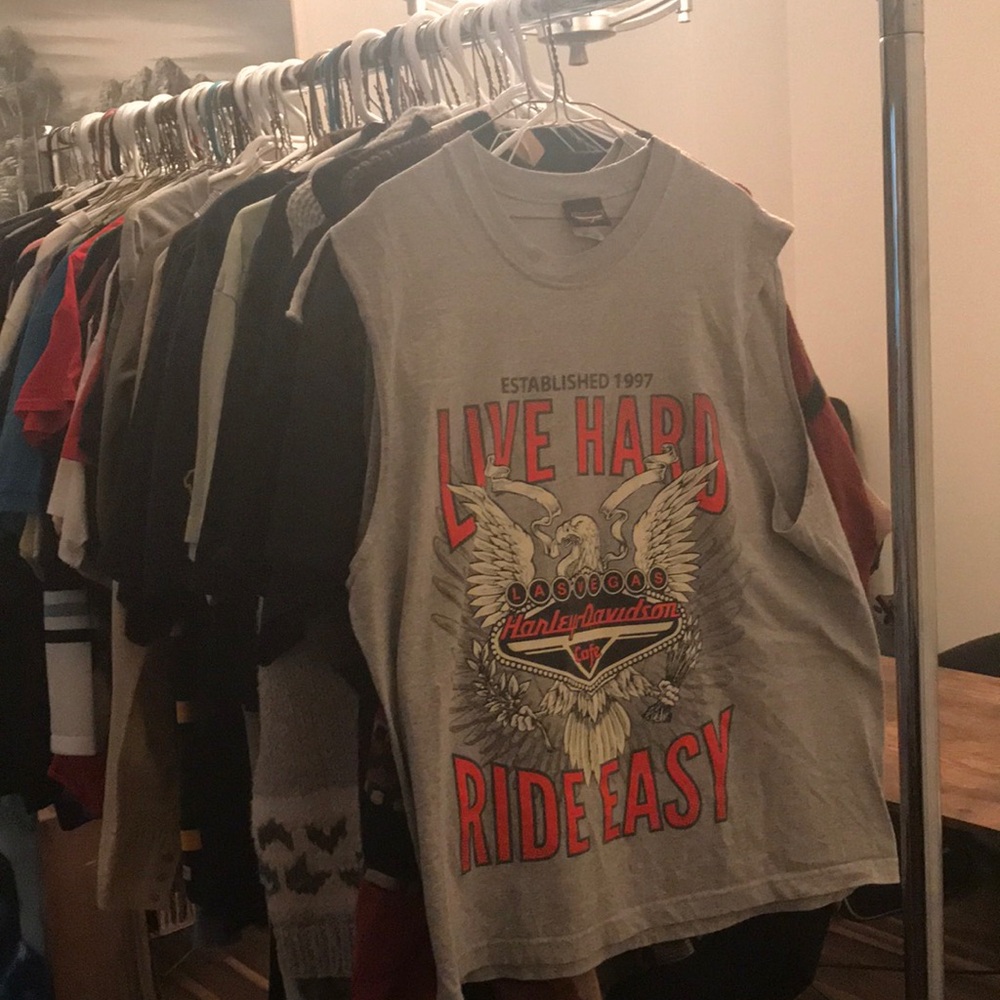 Sleeveless Harley Davidson